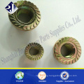 1/4 Flange Nut with Zinc Grade 5